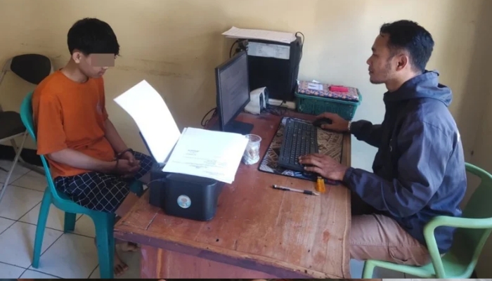 Polsek Tarogong Kidul Tangkap Pelaku Curanmor, Ternyata Teman Sendiri!