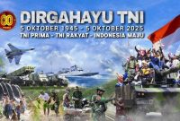 Tema dan Logo Resmi HUT ke-80 TNI: Simbol Sinergi TNI dan Rakyat