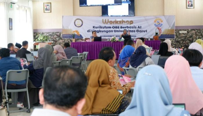 Workshop OBE Berbasis AI, UNIGA Siap Hadapi Era Digital