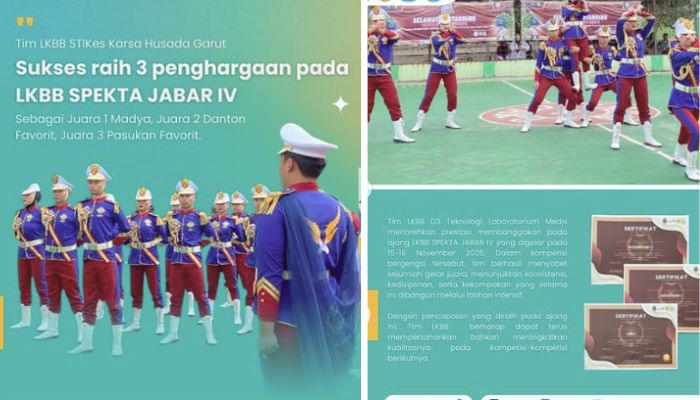 STIKes Karsa Husada Garut Borong Tiga Gelar di LKBB Spekta Jabar IV