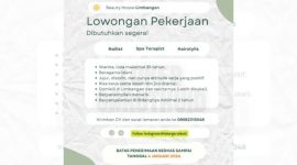 Beauty House Limbangan Buka Lowongan Kerja Nailist hingga Hairstylist