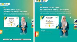 Mahasiswi D3 TLM STIKes Karsa Husada Garut Juara Poster HKN