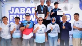 Sekretaris Komisi IV DPRD Garut Dukung Pembinaan Atlet di Jabar Finswimming 2025