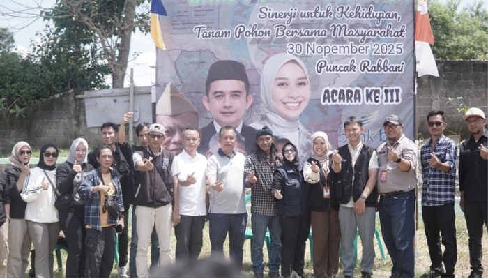 700 Pohon Ditamam di Godog, Begini Pesan DLH Garut