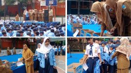 SMPN 2 Garut Galang Dana Peduli Aceh dan Sumatera, Terkumpul Rp8,7 Juta