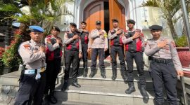 Polres Garut Perketat Pengamanan Gereja Sambut Natal 2025 dan Operasi Lilin Lodaya