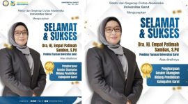 Dra. Hj. Empat Patimah Sambas Pembina Yayasan Uniga, Raih Gender Champion Pendidikan Garut