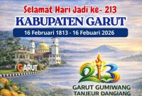 Selamat Hari Jadi Garut (HJG) Ke-213