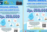 Spesial HJG Ke-213! Pasang Air PDAM di Garut Cuma Rp500 Ribu