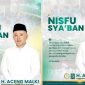 Aceng Malki Ajak Warga Jabar Maknai Nisfu Sya’ban sebagai Refleksi Iman