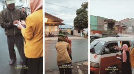 200 Pengguna Jalan di Garut Terima Takjil Gratis dari IPM dan Hizbul Wathan SMK Muhammadiyah Garut
