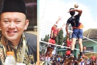 Anggota DPRD Jawa Barat Aceng Malki Apresiasi Sportivitas Turnamen Voli Ngabuburit di Garut