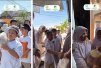 Filantropi Ramadhan di Garut: Santri Al Mashduqi Hidupkan Tradisi Nganteuran Lewat Program Tebar Berkah