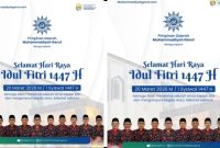 Ketua PDM Garut Ucapkan Selamat Idul Fitri 1447 H, Ajak Umat Kembali ke Fitrah