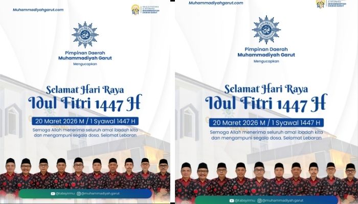 Ketua PDM Garut Ucapkan Selamat Idul Fitri 1447 H, Ajak Umat Kembali ke Fitrah