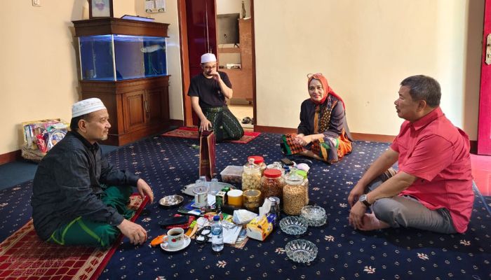 Rudy Gunawan Silaturahmi ke Ketua MUI Garut Saat Lebaran, Kenang Program 442 Motor Dinas untuk Dakwah