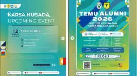 Temu Alumni 2026 IKKHG Digelar 12 Maret, Lulusan Berbagai Prodi Diajak Kembali ke Kampus