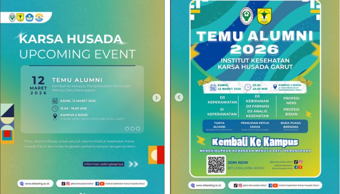 Temu Alumni 2026 IKKHG Digelar 12 Maret, Lulusan Berbagai Prodi Diajak Kembali ke Kampus