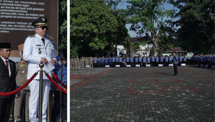 Bupati Garut Sentil SKPD Saat Hari Otda: Jangan Andalkan Pusat, PAD Harus Digenjot