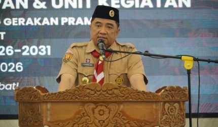 Bupati Garut Soroti Bahaya Gadget Pramuka Dinilai Jadi Solusi Pembentukan Karakter
