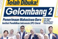 PMB Gelombang 2 IPI Garut Dibuka, Calon Mahasiswa Punya Banyak Pilihan Jalur