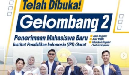 PMB Gelombang 2 IPI Garut Dibuka Calon Mahasiswa Punya Banyak Pilihan Jalur