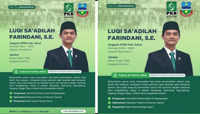 Profil Luqi Sa’adilah Farindani, Ketua Fraksi yang Jadi Kandidat Ketua DPC PKB Garut