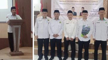 Sertijab Ka TU MAN 1 Garut, Kemenag Garut Tekankan Peran Strategis Kepala TU dalam Inovasi Madrasah