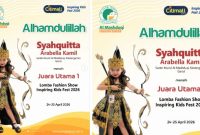 Syahquitta Arabella Kamil, Santri Murid Berbakat Al Mashduqi Kindergarten yang Raih Juara Utama 1 Inspiring Kids Fest 2026