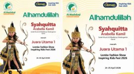 Syahquitta Arabella Kamil, Santri Murid Berbakat Al Mashduqi Kindergarten yang Raih Juara Utama 1 Inspiring Kids Fest 2026