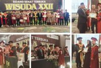 Wisuda 64 Mahasiswa, Rektor IMDA Garut Targetkan Kampusnya Jadi Universitas Muhammadiyah Garut