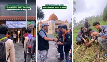 Universitas Garut Peringati Hari Bumi 2026 dengan Penanaman Bibit Pohon di Cilawu