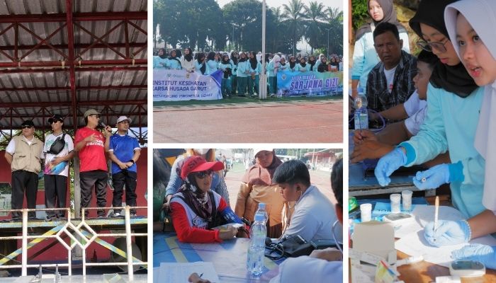 IKKHG Gelar Cek Kesehatan Gratis, Resmi Berubah Jadi Institut dan Buka Prodi S1 Gizi