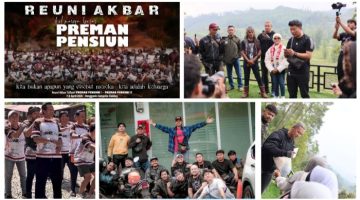 Reuni Akbar Preman Pensiun 1–10 Berlangsung Meriah, Diwarnai Santunan Anak Yatim dan Hiburan Seru