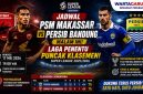 Jadwal PSM Makassar vs Persib Bandung Malam Ini, Laga Penentu Puncak Klasemen Super League 2025/2026