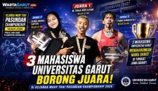 3 Mahasiswa Universitas Garut Borong Juara di Kejurda Muay Thai Pasundan Championship 2026
