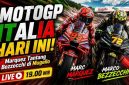 Aksi pembalap MotoGP saat sesi balapan di Sirkuit Mugello, Italia. Race MotoGP Italia 2026 menjadi sorotan dengan persaingan ketat Marco Bezzecchi, Jorge Martin, dan Marc Marquez.
