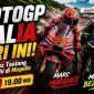 Aksi pembalap MotoGP saat sesi balapan di Sirkuit Mugello, Italia. Race MotoGP Italia 2026 menjadi sorotan dengan persaingan ketat Marco Bezzecchi, Jorge Martin, dan Marc Marquez.