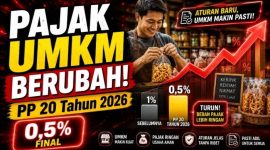 Ilustrasi aktivitas UMKM yang terdampak aturan baru PPh Final 0,5% dalam PP 20 Tahun 2026