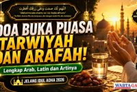 Bacaan Doa Buka Puasa Tarwiyah dan Arafah yang Banyak Diamalkan Umat Islam