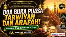 Bacaan Doa Buka Puasa Tarwiyah dan Arafah yang Banyak Diamalkan Umat Islam