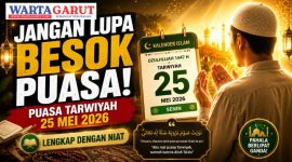 Besok Puasa Tarwiyah, Niat Puasa Tarwiyah Lengkap Arab, Latin dan Artinya serta Keutamaannya