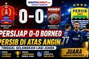 Hasil Persijap vs Borneo FC 0-0, Persib Bandung Makin Dekat Juara Liga Indonesia