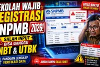 Cara Daftar Portal SNPMB 2026 untuk Sekolah, Lengkap Tahapan Validasi Data