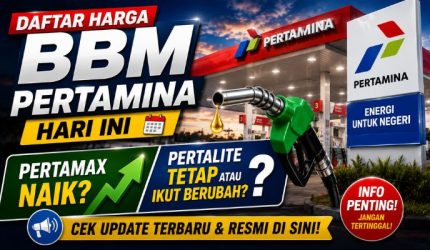 Daftar Harga BBM Pertamina Hari Ini Pertamax Naik Pertalite Tetap atau Ikut Berubah