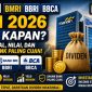 Dividen BMRI, BBRI, BBCA Mei 2026 Cair Kapan? Ini Jadwal, Nilai, dan Saham Bank Paling Cuan