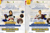 Dua Mahasiswa IPI Garut Raih Gelar Bergengsi pada Pemilihan Duta Genre Garut 2026