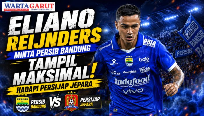 Eliano Reijnders Minta Persib Bandung Tampil Maksimal Hadapi Persijap Jepara