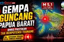 Gempa Hari Ini Guncang Kaimana Papua Barat, BMKG Pastikan Tak Tsunami