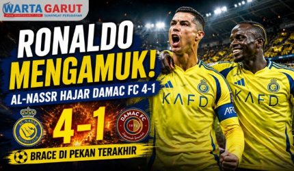 Hasil Al Nassr Vs Damac FC 4 1 Cristiano Ronaldo Cetak Dua Gol